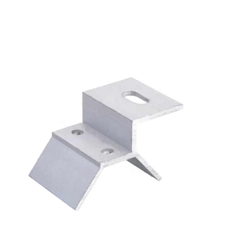 Алюминиевый сплав зажим с двойными болтами и зубчатым захватом для виброустойчивого структурного крепления для солнечной крыши