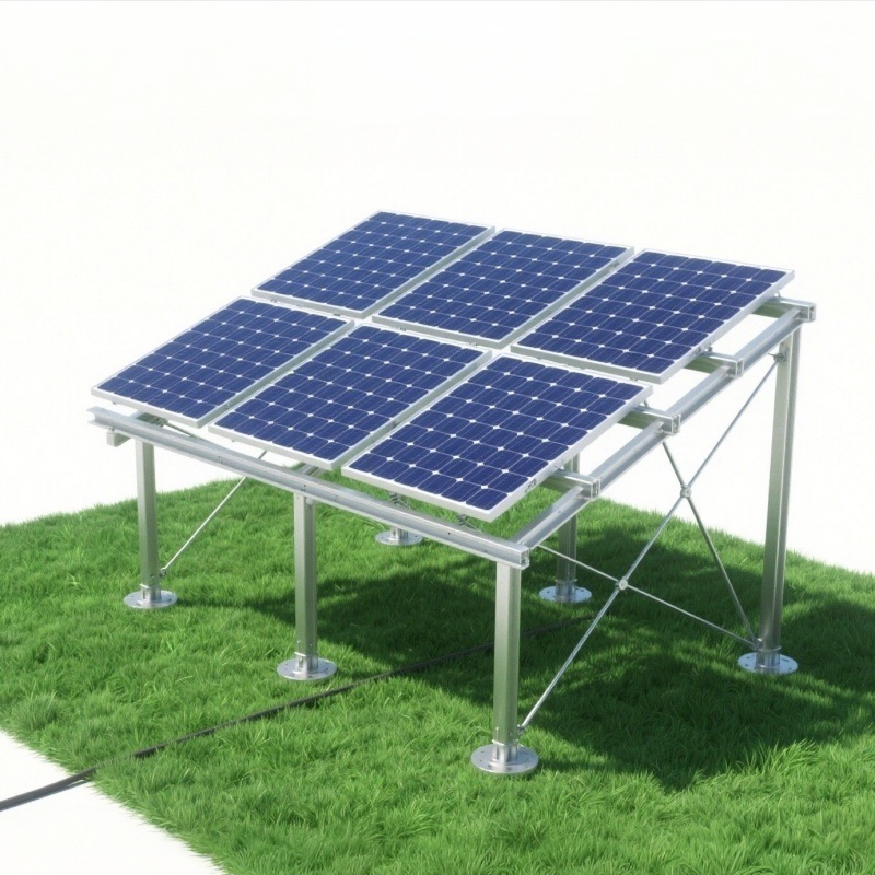 Заводская цена алюминиевого профиля для крепления солнечных панелей для крышных систем