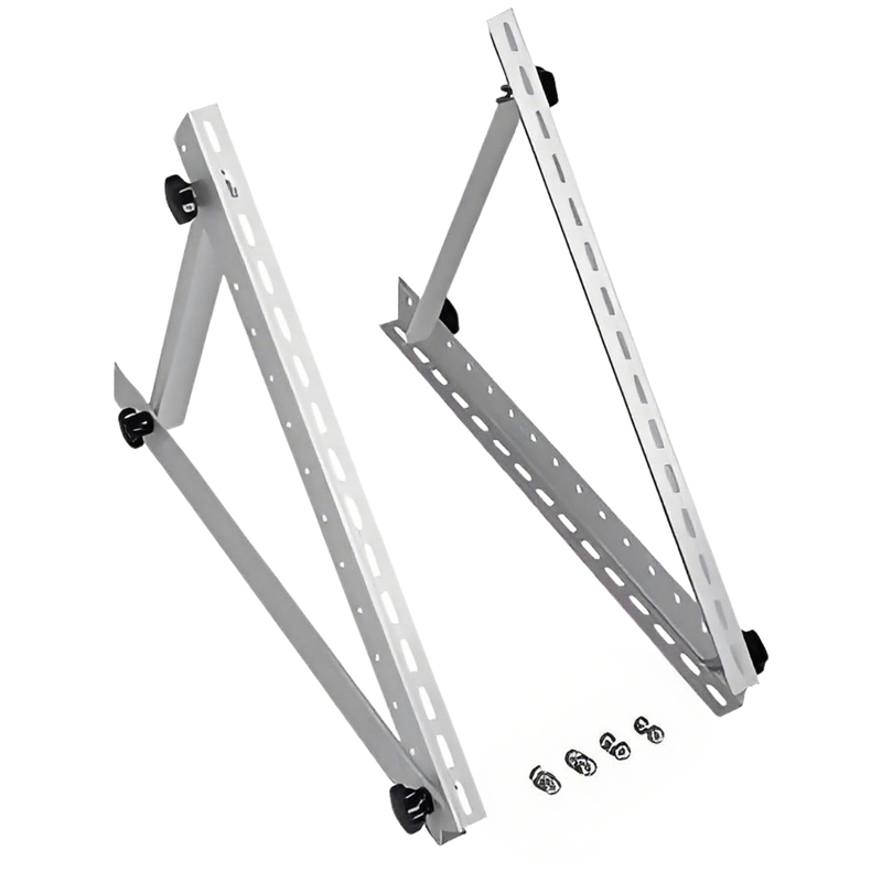 Регулируемые угловые кронштейны для крепления солнечных панелей, настенное крепление для фотоэлектрических солнечных панелей, для плоской крыши, земли