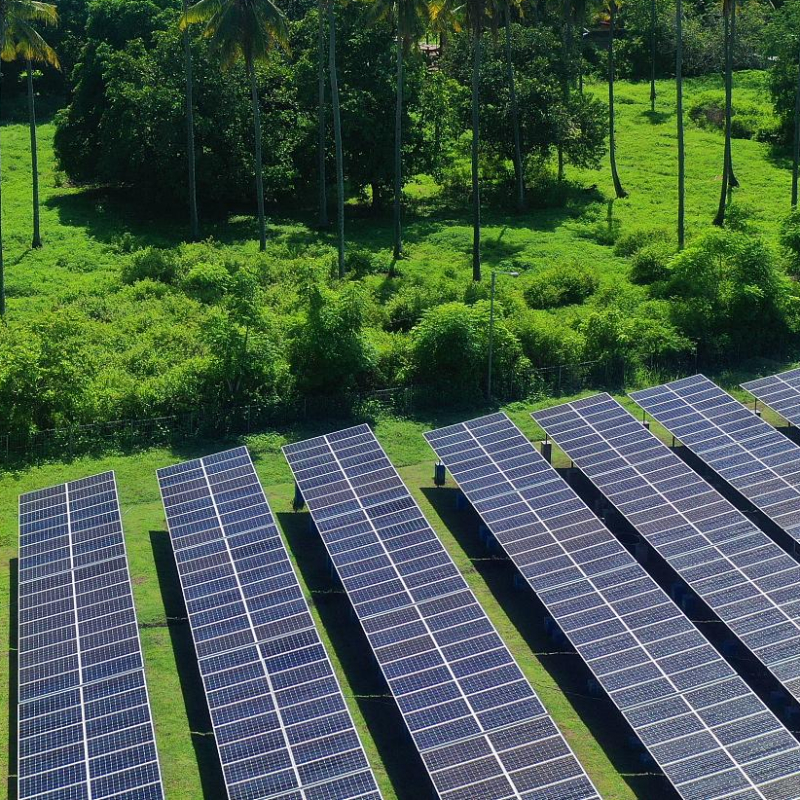 Специальная наземная рама для фотоэлектрических панелей, устойчивая к сильному ветру, выдерживающая большие нагрузки и коррозионностойкая