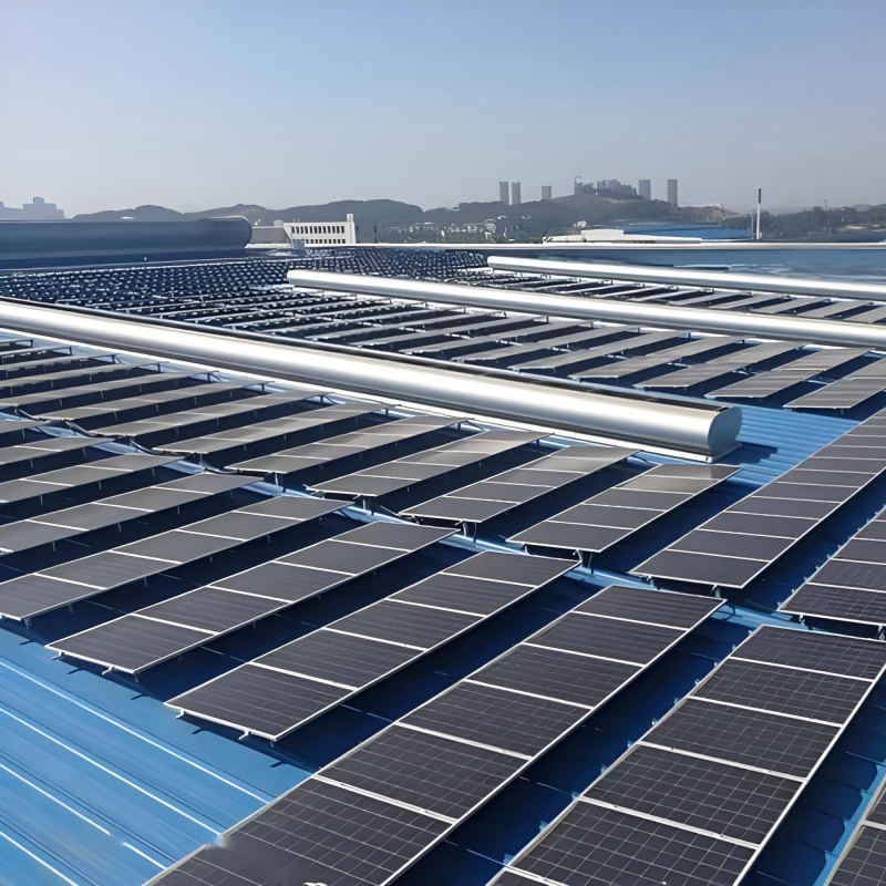 Крепления для солнечных панелей на фальцевую кровлю из оцинкованной стали, антикоррозийные, настраиваемые, быстрая установка