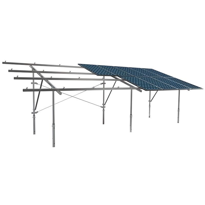 Подвески для установки солнечных панелей Предварительно смонтированный дизайн экономит время установки и обеспечивает сильную поддержку солнечных панелей