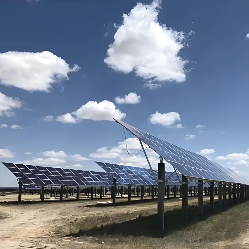 Наземные монтажные кронштейны для солнечных панелей, изготовленные из легированной стали и алюминиевого сплава, обеспечивающие устойчивость и долговечность.